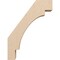 Ekena Millwork 5-inch W x 18-inch D x 24-inch H Merced Rough Cedar Woodgrain TimberThane Knee Brace, Primed BRCUR05X18X24MRCRCPR - alternate 5